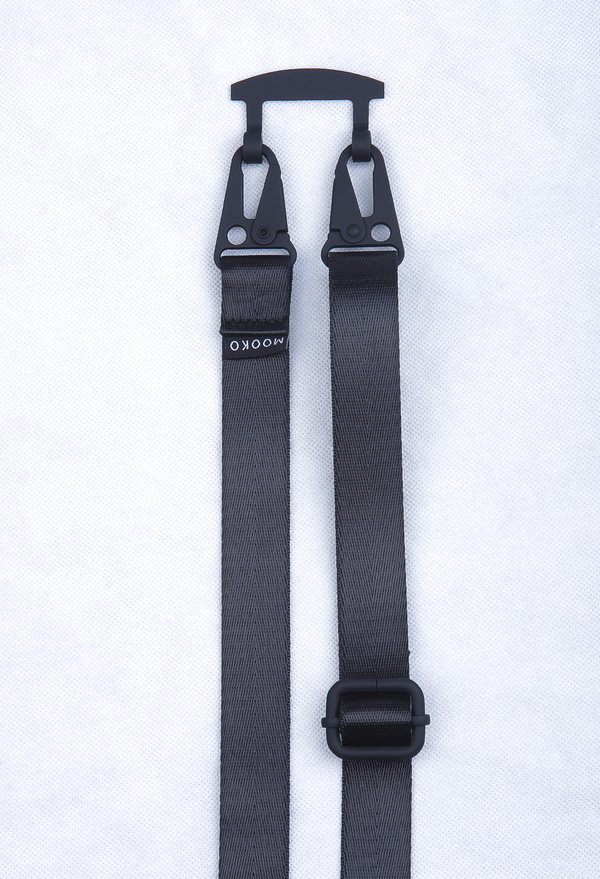 Lanière modulable All Black + embout noir